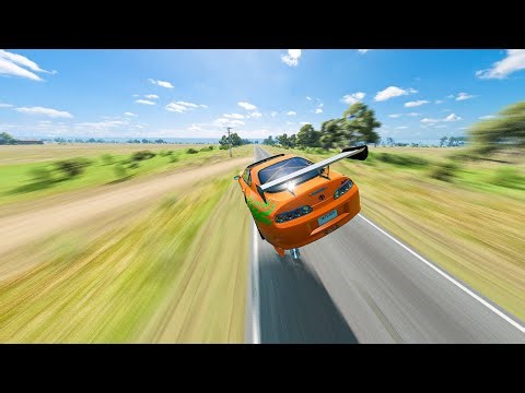 Instant 600 MPH Acceleration: Which BeamNG Car Survives! 🔥 - BeamNG Drive #13