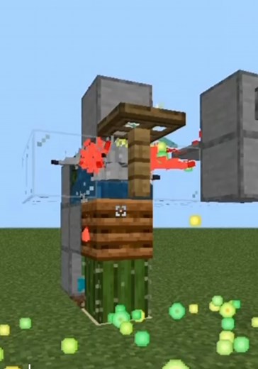 Silverfish Experience Farm in Minecraft Bedrock 1.21