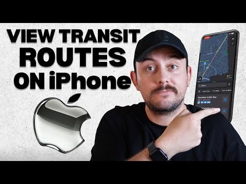 How to View Public Transit Routes and Schedules on iPhone with Apple Maps
