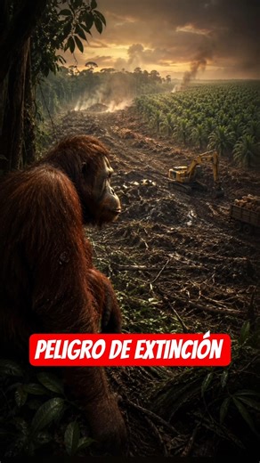 The orangutan is disappearing #nature #animals #wildlife