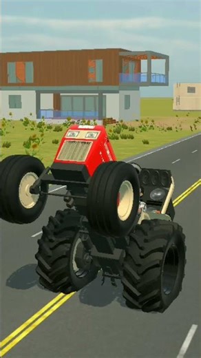 tractor stunt #viralvideo