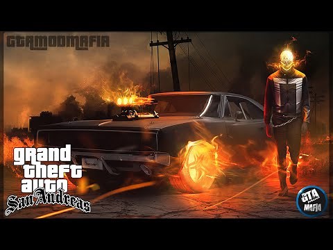 GTA San Andreas Ghost Rider Mod Final Edition | GTA San Andreas Mods For Pc