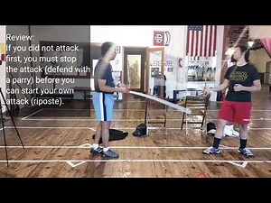 How To Teach Beginner Fencing, Part 1