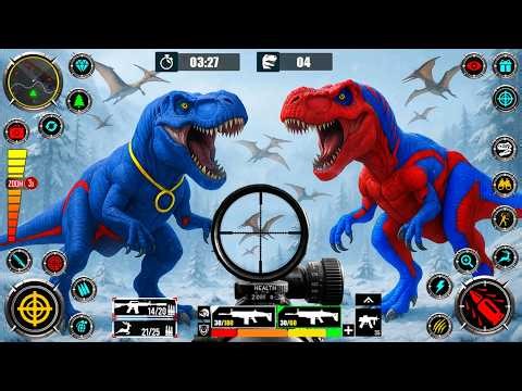 Wild Animal Hunter 3D: Epic Dinosaur Hunting Adventure 🦖 Ultimate Dino Shooting Game 2026 (Part 33)