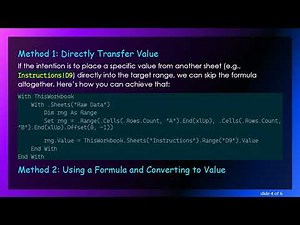 How to Insert a Formula in VBA and Convert to Values in Excel