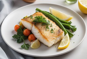 Simple Pan-Seared Cod Fillets