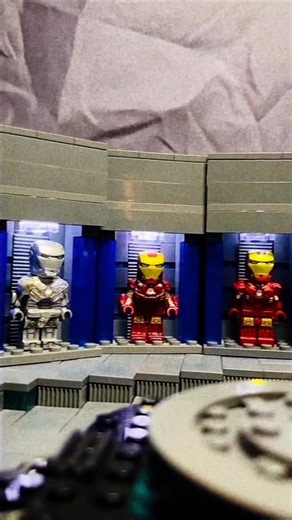 I build a LEGO IRONMAN House ...🤖 #lego #minecraft #legocity #shorts