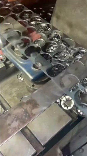 Internal Tooth Washers Push On Quick Locking Washer Production Process