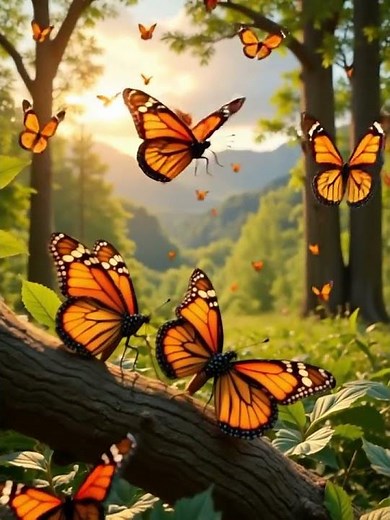 🦋 Monarch Butterfly Migration: A Stunning Journey in Nature 🌿