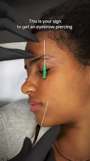Do you want an eyebrow piercing?