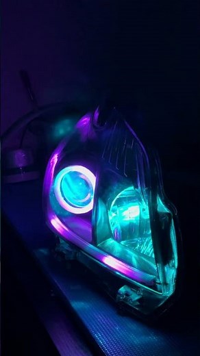 Toyota Prius 30 headlight LED custom pattern 21