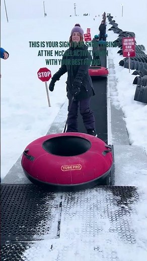 Snow Tubing at the Activity Barn in McCall