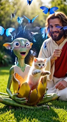 Jesus Hatches Mystery Alien Egg! 🥚✨ (Shocking Result)