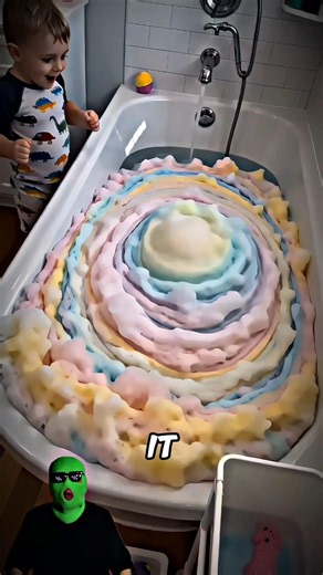 Magical Bath Bomb!🤯 #shorts