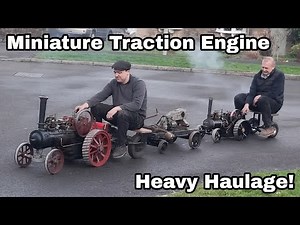Heavy Haulage with Miniature Traction Engines