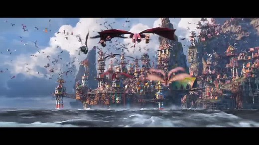 Watch the Berk openings of How to Train Your Dragon 1 and 3 back to back and see how the story and the music evolved across 3 films! 🤓 | John Powell