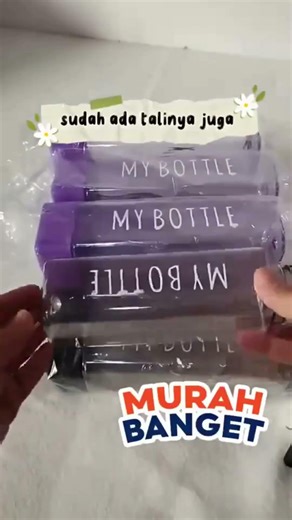 My Bottle Kotak Petak Square Botol Minum Plastik 500ML Tumbler Air Anak Sport Souvenir Sablon Weding