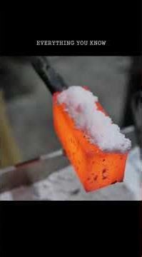 The process of making a Damascus knife from steel balls. blacksmith's art of steelmaking.