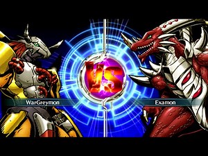 Digimon World Re:Digitize PSP (Colosseum) WarGreymon vs Examon