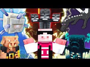 【マイクラ鬼畜】五大ボス討伐するまで終われません！