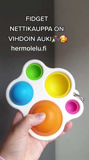 FIDGET NETTIKAUPPA ON AUKI⚠️🎉💕 kato kom! #fidgets #fidgettoys #foryou #fyp Linkki on biossa! Hermolelu.fi🥰