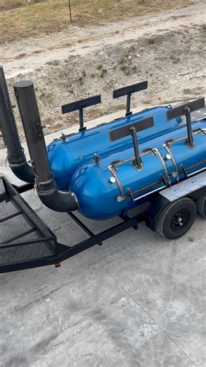 Double the Fun with our Double 500 🔥🔥 #gottagetamoberg #meatsmokelove #acdc #smoke #smoker #fire #double | Moberg Smokers