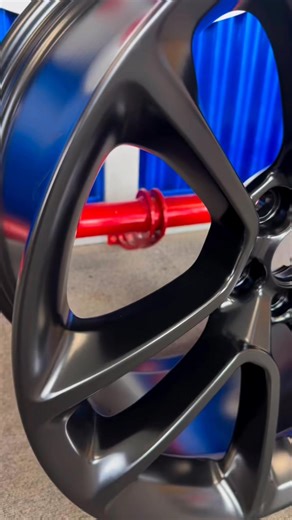 Pro Powder Coating on Instagram: "This Wheel coated in BK-02 from Cardinal Powders — a deep, clean finish built for real-world abuse. 💪 Durable, glossy, and made to last whether it’s on the street or the trail. If you’re thinking about upgrading your wheels, now’s the time. Shoot us a message and let’s get your set dialed in. #powdercoating #customwheels #grandjunction #wheelcoating #durablefinish #glossblack #upgradeyourride"