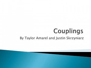 Couplings - SlideServe