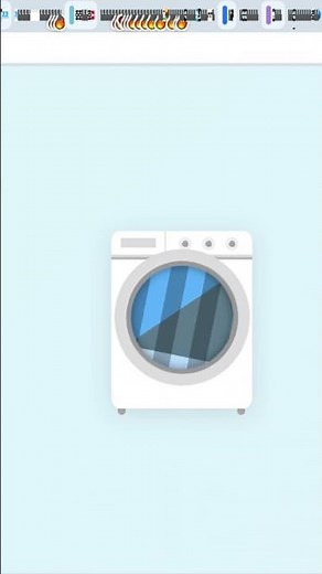 Washing Machine Animation with css #coding