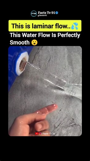 This Water Flow Is Perfectly Smooth 😮