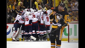 Caps drop Penguins in OT to advance to conference finals