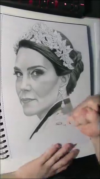 60K views · 6.2K reactions | @drawings_by_ryan Drawings by Ryan | Catherine, Princess of Wales | Facebook