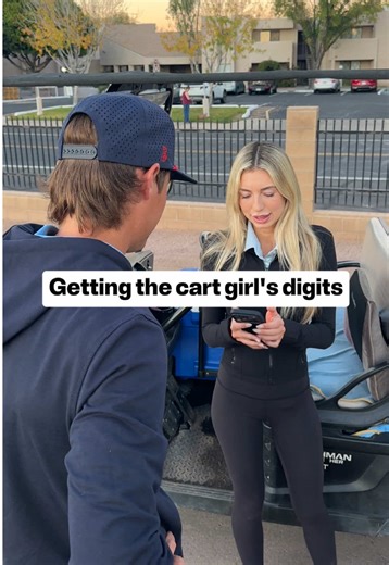 She must have typed the wrong number by accident #golf #golfersoftiktok #viralgolf #golflife #golftiktok