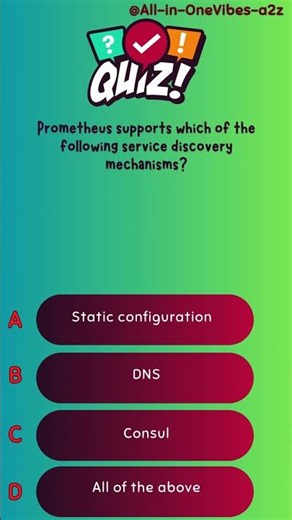 Prometheus supports which of the following service discovery mechanisms?