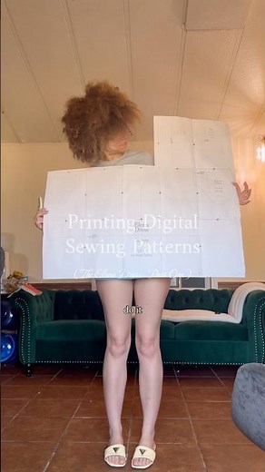How to Print PDF Sewing Patterns at Home | Beginner Friendly Tutorial
