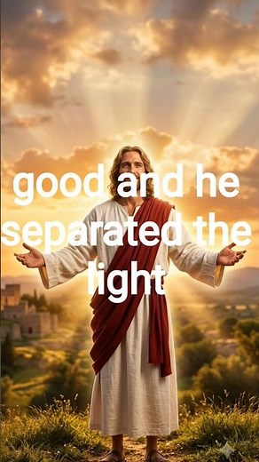 The First Page of the Bible | Genesis 1:1–5 | God's Creation Begins ✝️