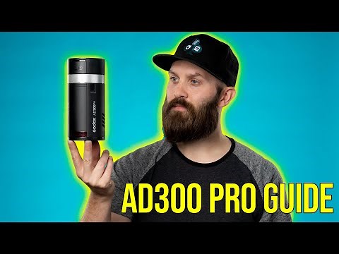 GODOX AD300 PRO FLASH GUIDE How to use the Flashpoint Xplor 300 Pro