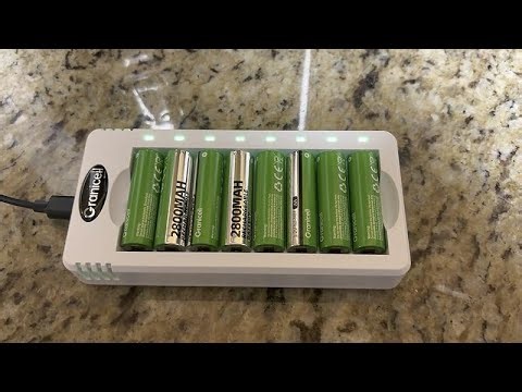 Review of Granicell Rechargeable AA Batteries + Smart Charger Set