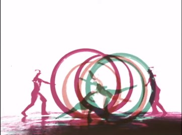 Doris Chase: Circles II - Dance Film Animation