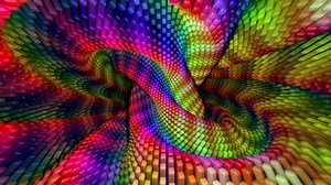 Made some more versions of my formula torus, with even wilder colors! | UON Visuals