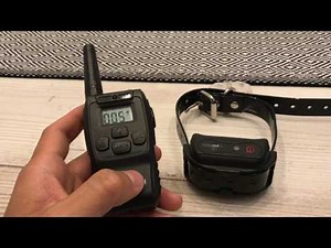 PetTech Remote controlled Dog Training Collar and Demonstration