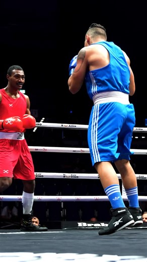 32K views · 4.1K reactions | Aryan Saed Panah representing the Boxing Refugee Team with the RSC in the round of 32 of the Men’s 85kg bracket | WORLD BOXING | Facebook