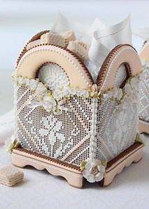 3.2K views · 123 reactions | COMING SOON: Fancy footed needlepoint cookie boxes! | Julia M Usher | Facebook