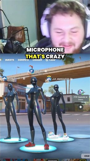 Streamer accidentally using webcam mic —