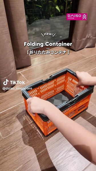 Folding Containers for Effortless Home Organization