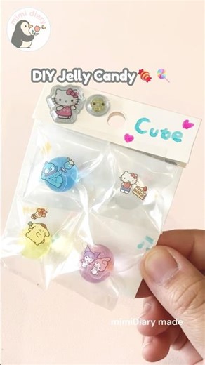 DIY Jelly Squishy Toys🎀 🩷🐟🍮