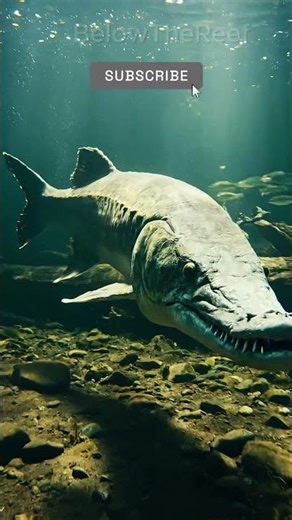 Alligator Gar – The Ancient River Monster 🐊🐟 #AlligatorGar#RiverMonster#AncientFish