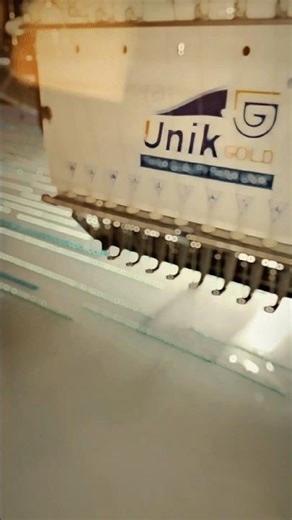 unique gold Computerized embroidery machine #embroidery #uniquegoldmachine #sewingmachine #machine