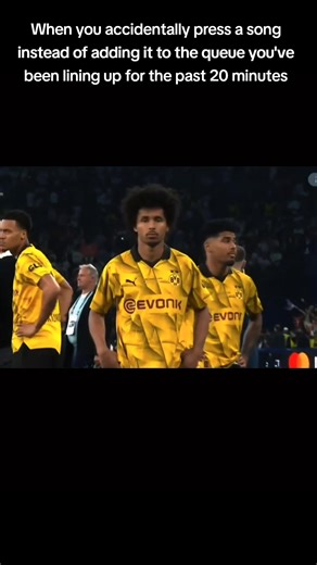 The Struggle of Song Queue Mistakes in Football Memes