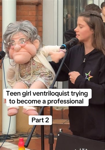 Teen Girl Ventriloquist's Journey to Professionalism